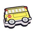 Ashley Magnetic Whiteboard Eraser; School Bus