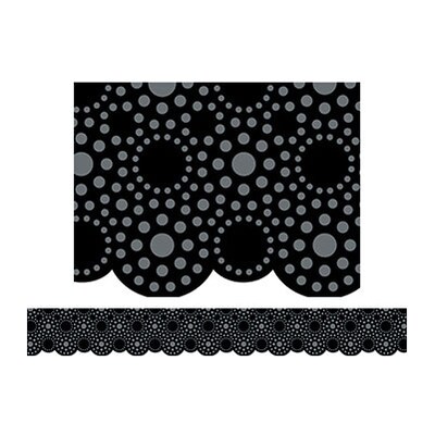 Creative Teaching Press™ Borders; Lots of Dots, Black