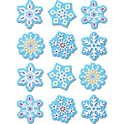 Creative Teaching Press Stickers; Snowflakes