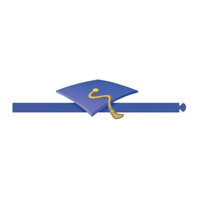 Eureka Graduation Crown Wearable Cut Out Hats