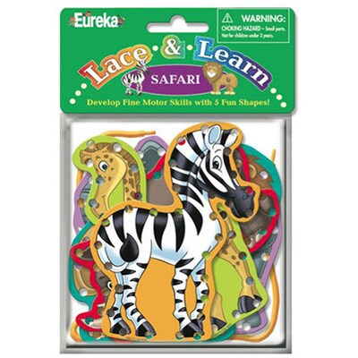 Lace and Learn Safari Animals
