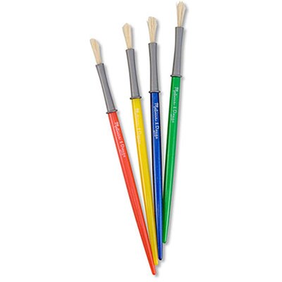 Melissa & Doug® Paint Brush Set; Fine