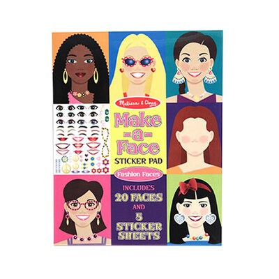 Melissa & Doug® Make-a-Face Sticker Pad