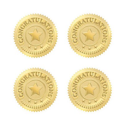 Trend  Awards; Congratulations (Gold) Seal