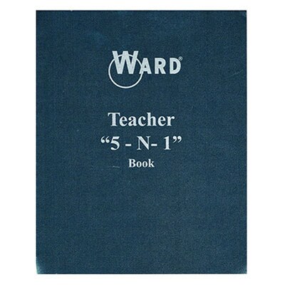 Ward Teacher 5-N-1 Book 156 Pages Lesson Planner and Record Book, Each (WAR51)