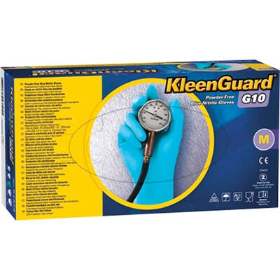 Kleenguard™ G10 Series Nitrile Food Grade Gloves, Large, Disposable, 100/Box (57373)