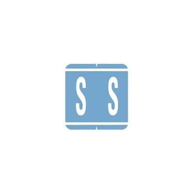 Medical Arts Press® GBS® Compatible 1900 Series Alpha Roll Labels; S