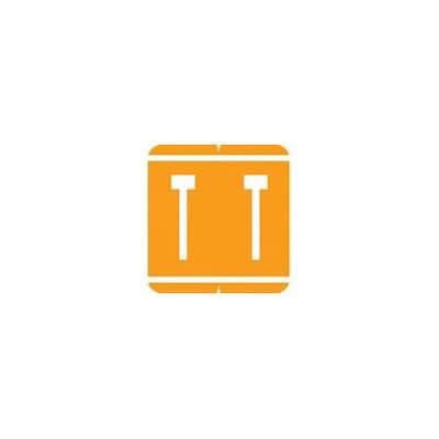 Medical Arts Press® GBS® Compatible 1900 Series Alpha Pack Labels; T