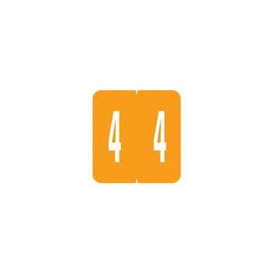 Medical Arts Press® GBS® Compatible 1900 Series Numeric Roll Labels; 4