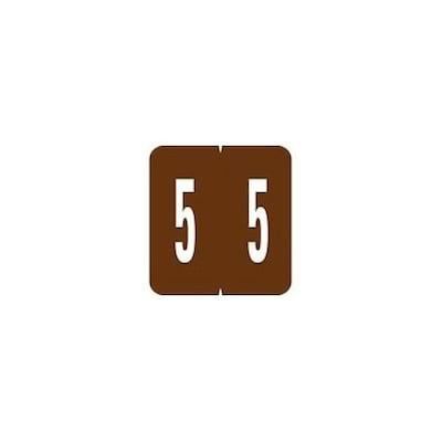 Medical Arts Press® GBS® Compatible 1900 Series Numeric Roll Labels; 5
