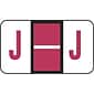 Medical Arts Press® Jeter® Compatible 5100 Series Alpha Sheet Labels; "J"