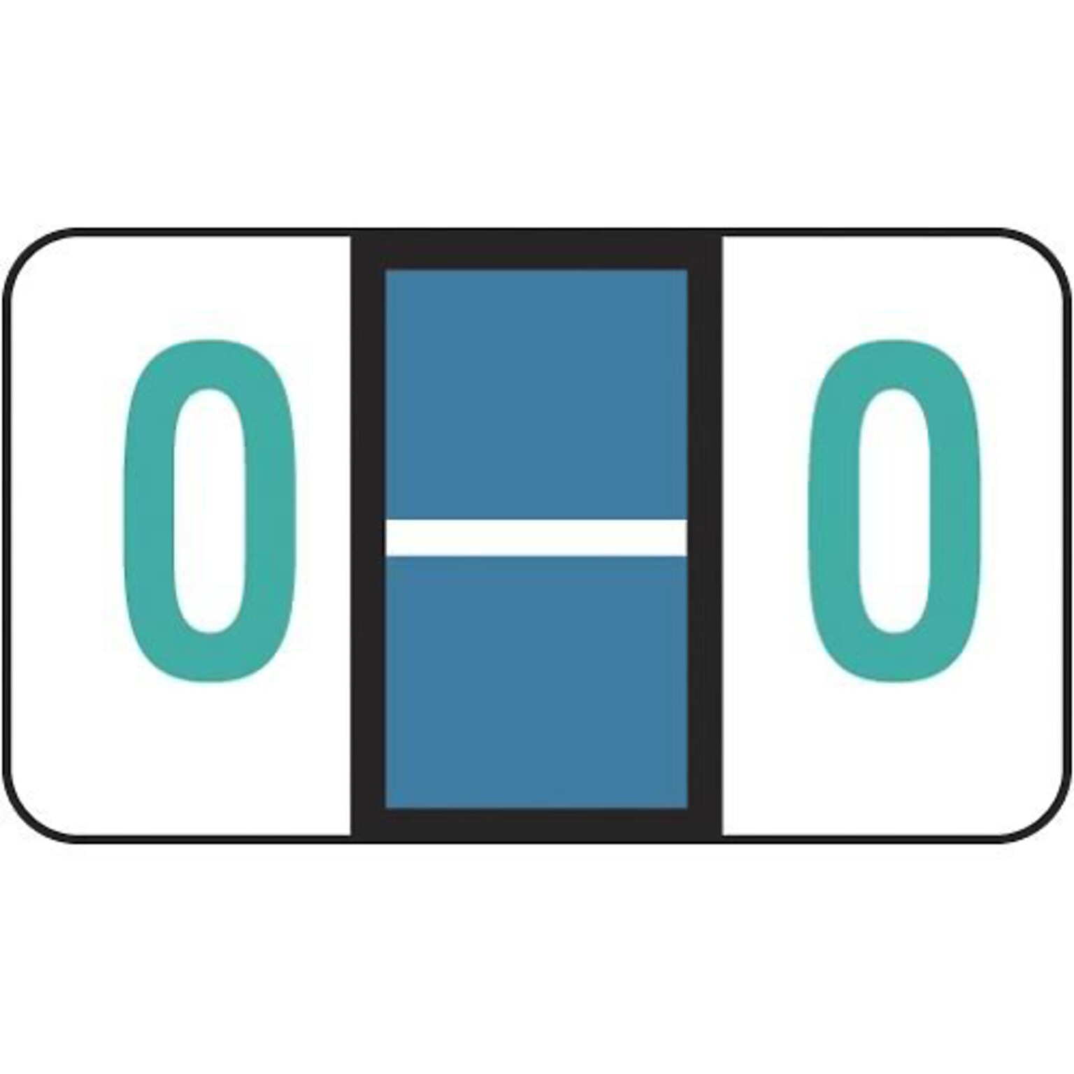 Medical Arts Press® Jeter® Compatible 5100 Series Alpha Roll Labels, O