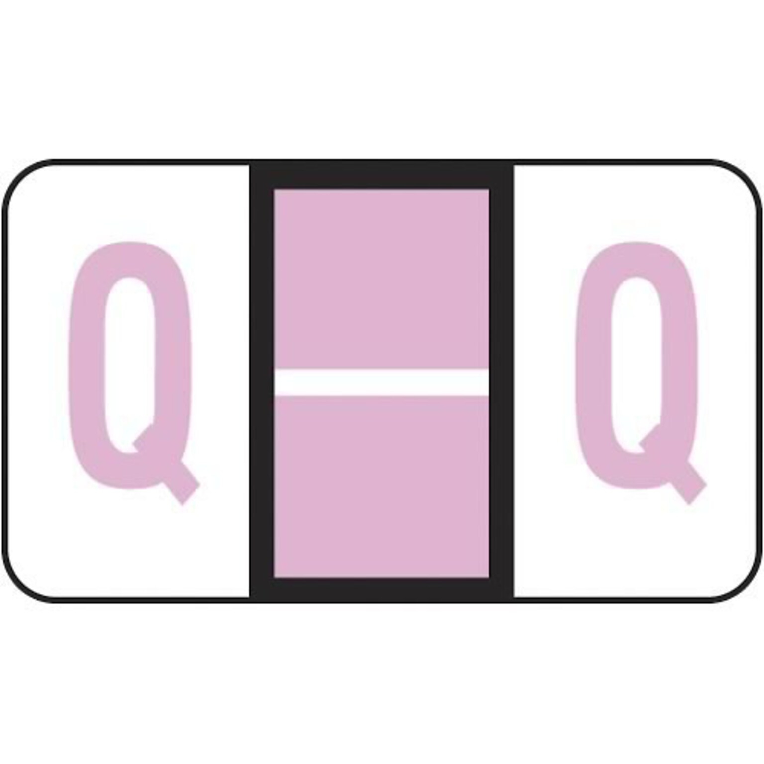 Medical Arts Press® Jeter® Compatible 5100 Series Alpha Roll Labels, Q