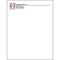 Classic Crest® Chiropractic Full-Color Designer Letterhead; Human Back, Personalized