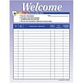 Medical Arts Press 1-part Traditional Sign-In Sheets Smiling Tooth, HIPPAA Compliant 500/Pack (21775RL)