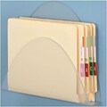 Crescent Acrylic Chart Holder; Frosted