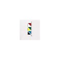 The Indicator® Primary Colors Triangular Signals; 6-Flags