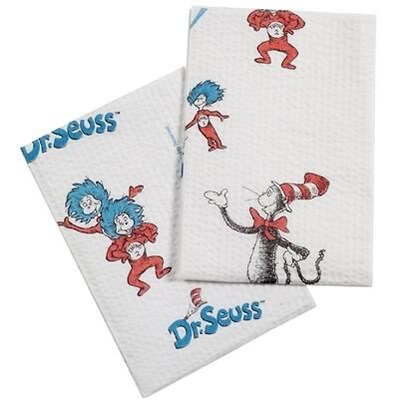 TIDI® Bib Towels; 13 x 18, Cat in the Hat®