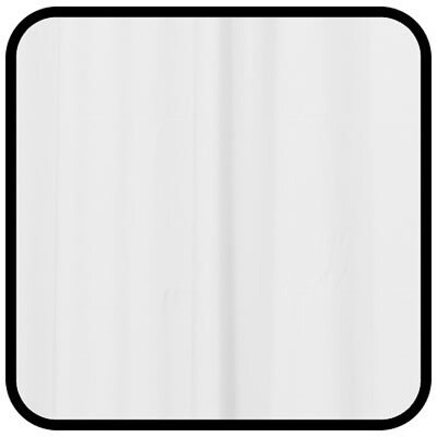 Privacy Screen; Panel, Vinyl, White