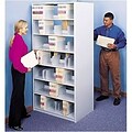 Medical Arts Press® 4-Post Open Shelf Double View; 7- Tier Starter Unit