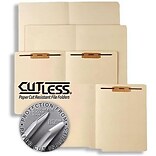 CutLess® Manila End-Tab Folders; No Fastener