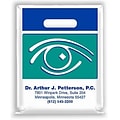 Medical Arts Press® Eye Care Personalized Small 2-Color Supply Bags; 7-1/2x9, Eye Graphic, 100 Bags