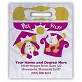 Medical Arts Press® Veterinary Personalized Small 2-Color Supply Bags; Dog/Cat, Pet Stuff