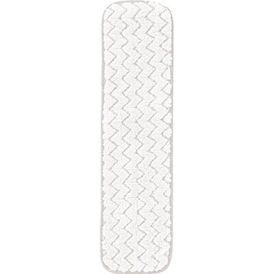 Rubbermaid® Microfiber Dry Room Pad; White, 18