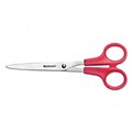 Westcott® Value Line Stainless-Steel 7 Straight Shears; Red