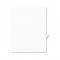 Avery-Style Legal Side Tab Dividers, 1-Tab, Title 17, Letter, WE, 25/pk
