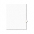 Avery-Style Legal Side Tab Dividers, 1-Tab, Title 18, Letter, WE, 25/pk