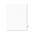Avery-Style Legal Side Tab Dividers, 1-Tab, Title 22, Letter, WE, 25/pk