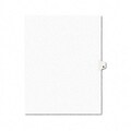 Avery-Style Legal Side Tab Dividers, 1-Tab, Title 38, Letter, WE, 25/pk