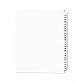 Avery-Style Legal Side Tab Dividers, 25-Tab, 151-175, Letter, WE, 25/set