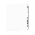 Avery-Style Legal Side Tab Dividers, 25-Tab, 176-200, Letter, WE, 25/set