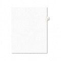 Avery® Avery-Style Legal Side Tab Dividers Individual Letters; 1-Tab, Title F, Letter, WE, 25/pk