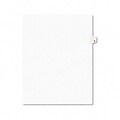 Avery® Avery-Style Legal Side Tab Dividers Individual Letters; 1-Tab, Title G, Letter, WE, 25/pk