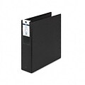 Avery® Economy 3 Round Ring Binder with Label Holder; Non-View, Black, 3-Ring