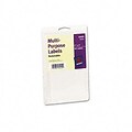 Avery® Removable Print or Write Multipurpose Labels; White, 3x5, 40 Labels