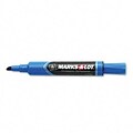 Avery® Marks-A-Lot® Permanent Markers; Chisel Point, Blue, 1 Dozen