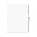 Avery-Style Legal Sd Tab Dividers w/TOC Tabs, 25-Tb, Letter, WE, 25/set