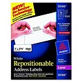 Avery® Removable Easy Peel® Repositionable Address Labels; White, 1x2-5/8, 3000 Labels