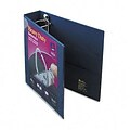 Avery® Heavy-Duty One Touch EZD™ Nonstick 2 D-Ring Binder; View, Navy Blue, 3-Ring