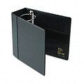 Avery® Heavy-Duty One Touch EZD™ 5 D-Ring Binder with Label Holder; Non-View, Black, 3-Ring