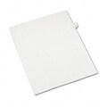 Avery® Allstate-Style Individual Number Legal Index Dividers; Title: 7, Letter, White, 25/pk