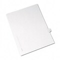 Avery® Allstate-Style Individual Number Legal Index Dividers; Title: 8, Letter, White, 25/pk