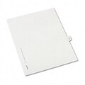 Avery® Allstate-Style Individual Number Legal Index Dividers; Title: 10, Letter, White, 25/pk