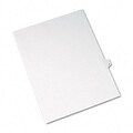 Avery® Allstate-Style Individual Number Legal Index Dividers; Title: 17, Letter, White, 25/pk