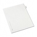 Avery® Allstate-Style Individual Number Legal Index Dividers; Title: 22, Letter, White, 25/pk