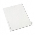 Avery® Allstate-Style Individual Number Legal Index Dividers; Title: 27, Letter, White, 25/pk